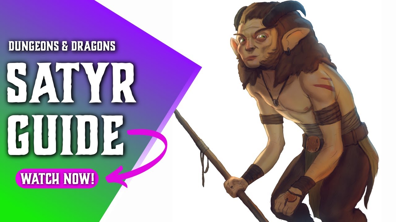 Сатир 5e — Полное руководство по расам для Dungeons and Dragons