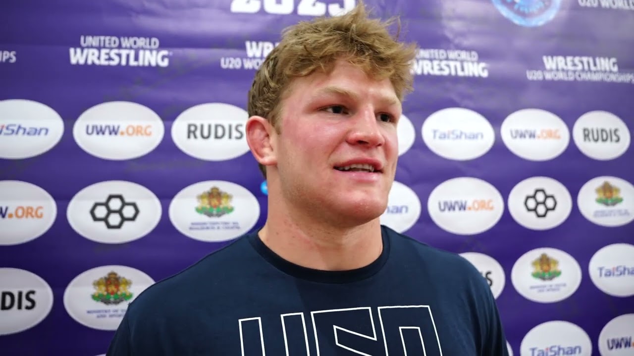Max McEnelly wins gold medal at 2025 U20 Worlds