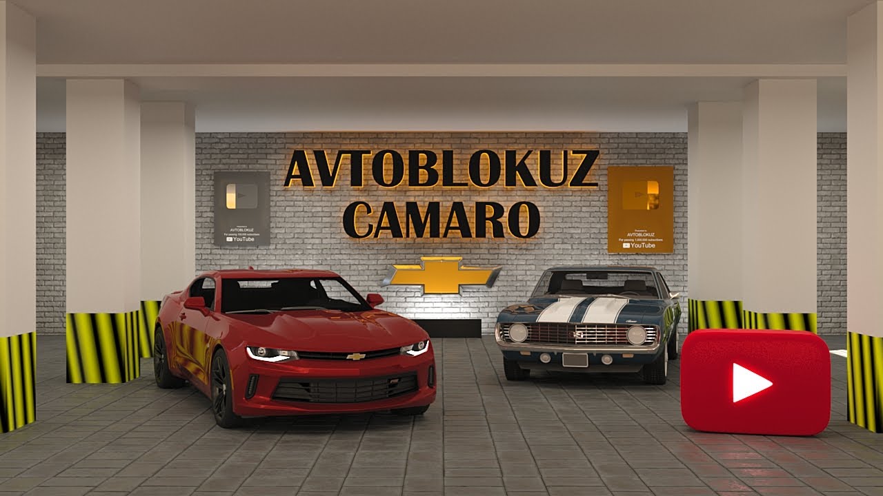 Chevrolet Camaro O'ZINI MO'SHNISTI BILAN QO'RQITUVCHI MAXLUQ