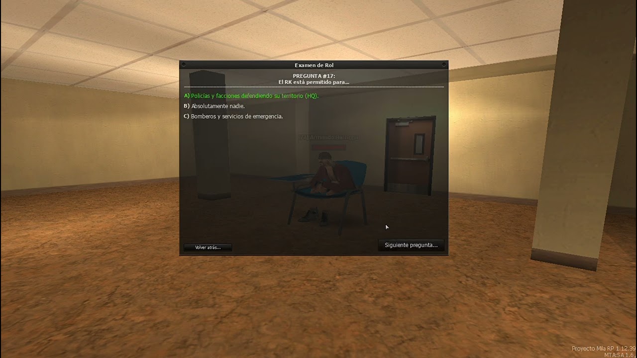 Como hacer el Test de rol de Proyecto Mila #1