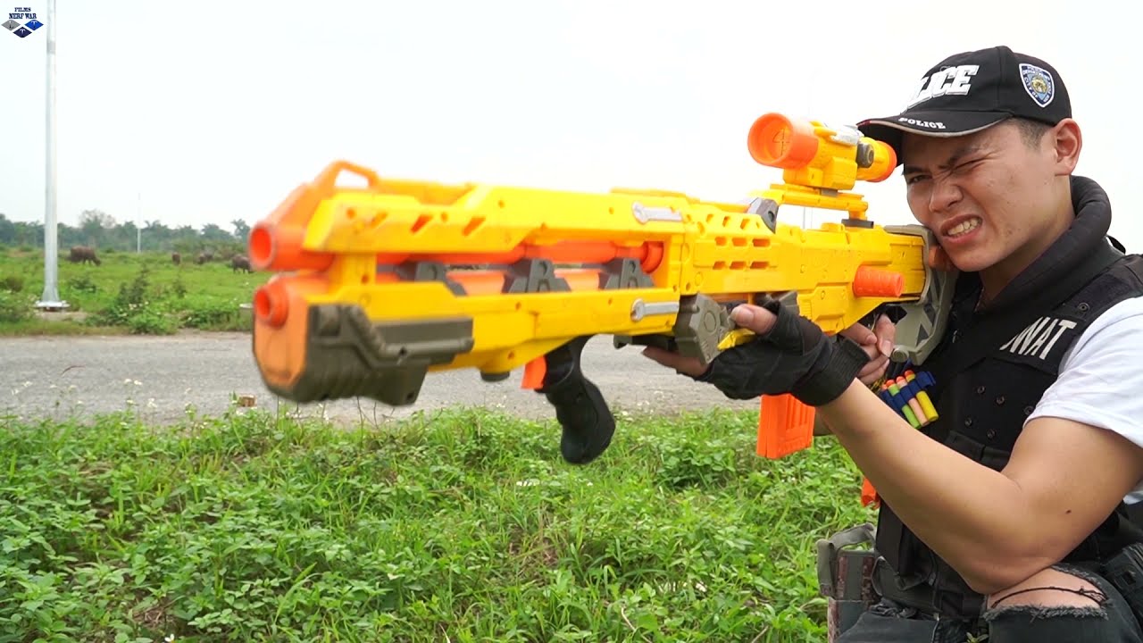 Nerf Guns War : Police Nerf Guns Mystery SEAL TEAM Fight Dangerous Criminal Group 2