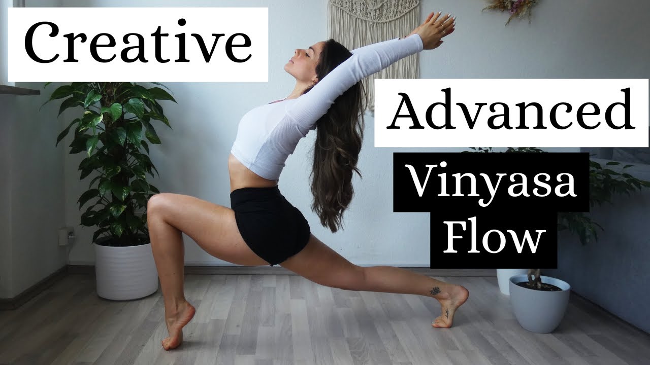 30 Min. Advanced Yoga Flow | Challenging + Creative Vinyasa Flow | Adriana Madonna