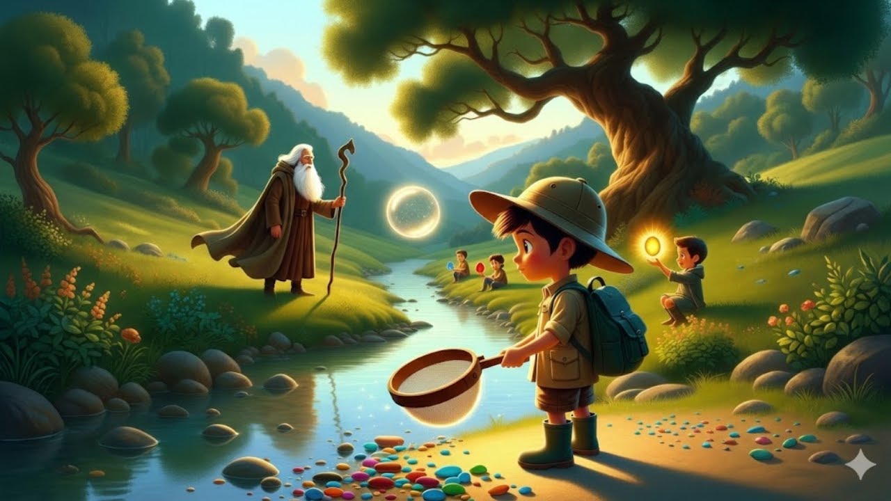 Le chercheur d'or et la pépite invisible : confiance en soi pour l'enfant introverti ou discret