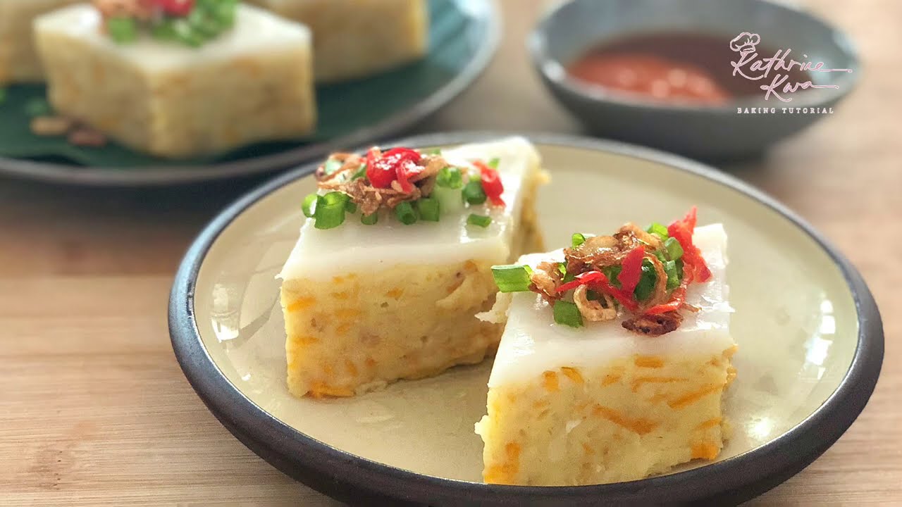 Steamed Pumpkin Kuih 金瓜糕