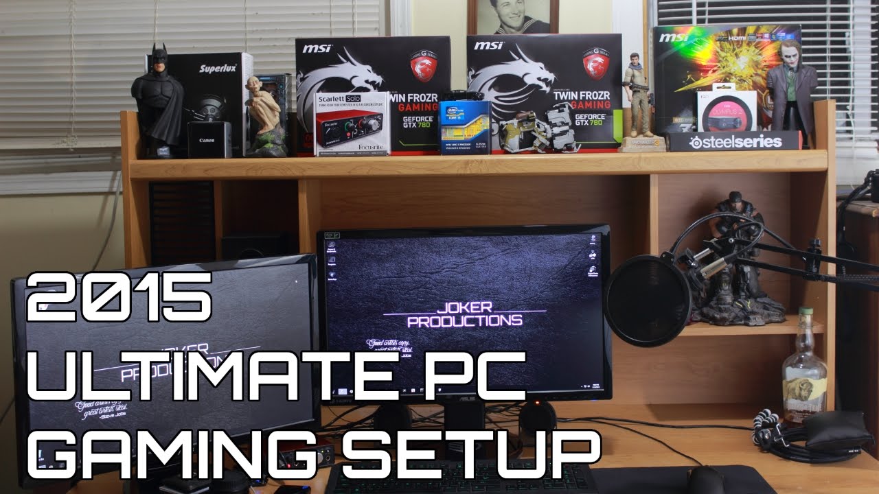 2015 Ultimate Gaming PC Setup & Desk Tour