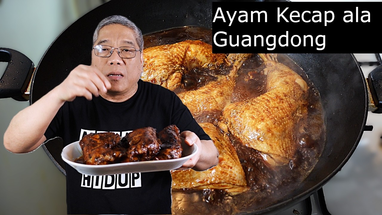 Ayam kecap ala Guangdong, enak banget, mudah cara membuatnya