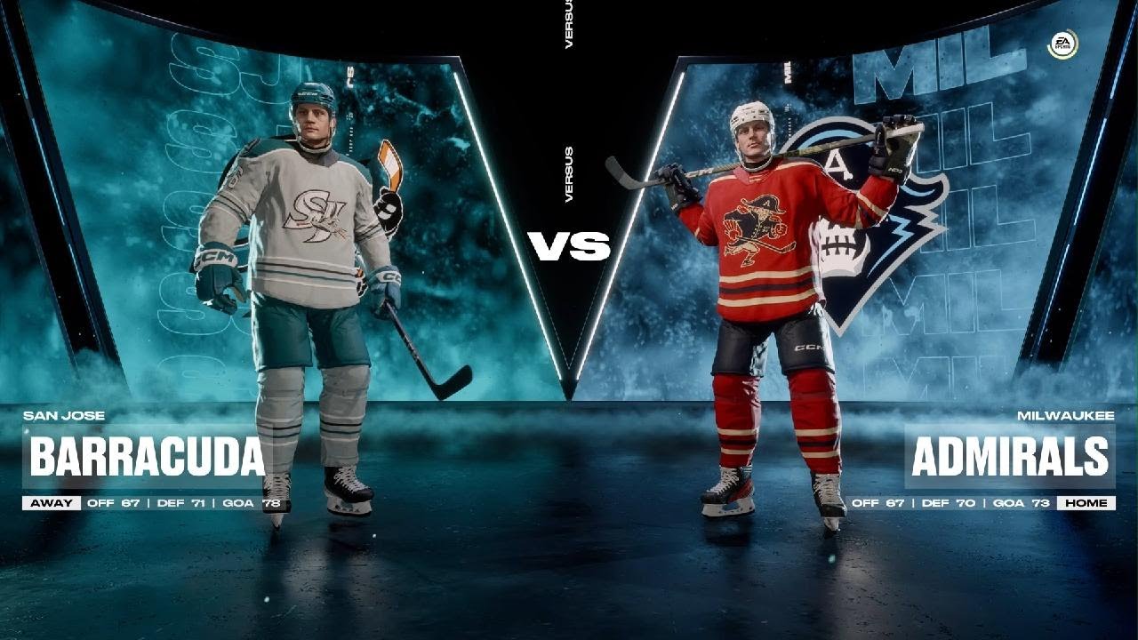 NHL 26 AHL Hockey Regular Season Barracuda | FH Gameday UW-MilwaukeePantherArena SJB vs. MILA 3.6.26