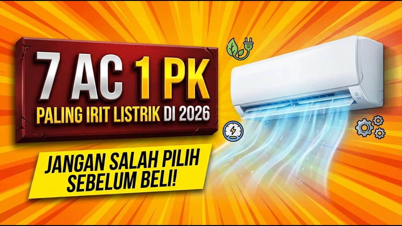 7 AC 1 PK Paling Irit Listrik di 2026, Jangan Salah Pilih!