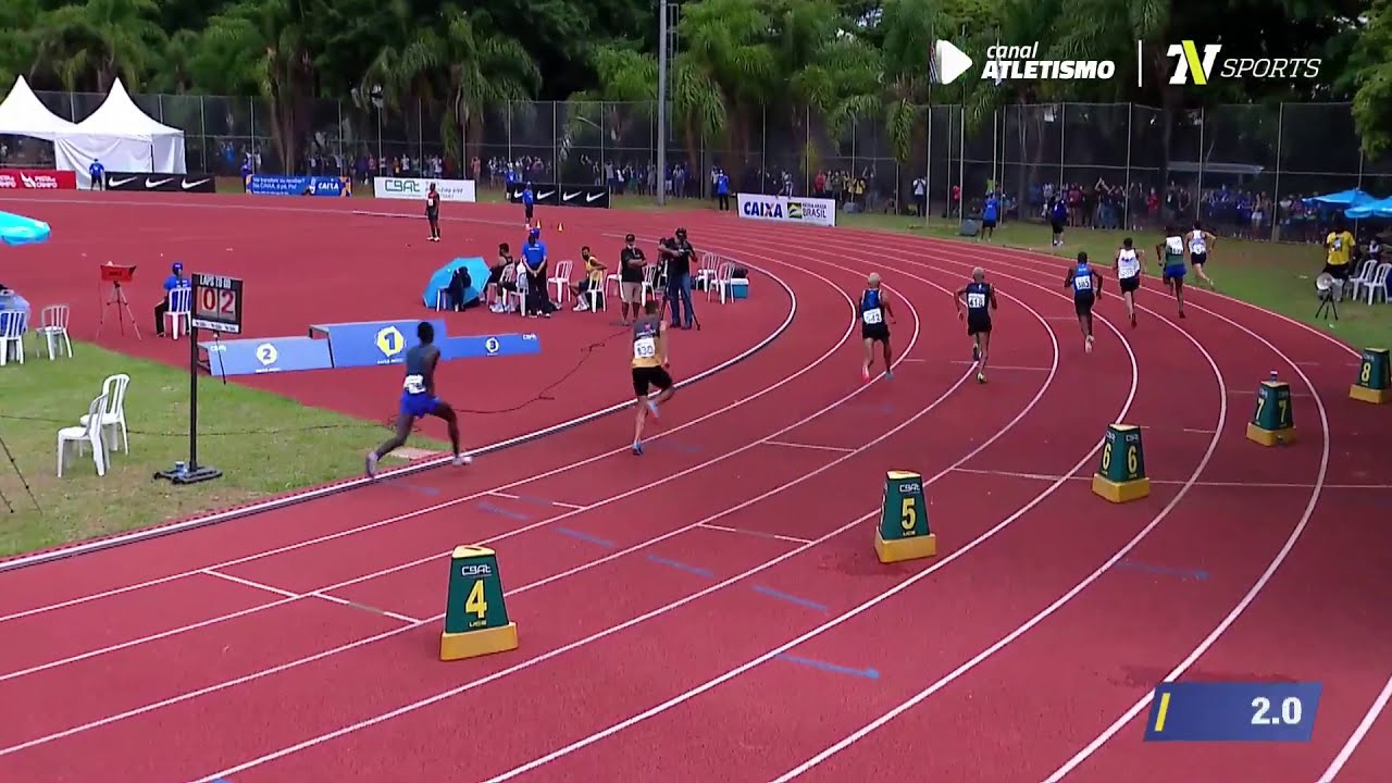 Final 800m Troféu Brasil Caixa de Atletismo 2020   Etapa 4 - TVNSports