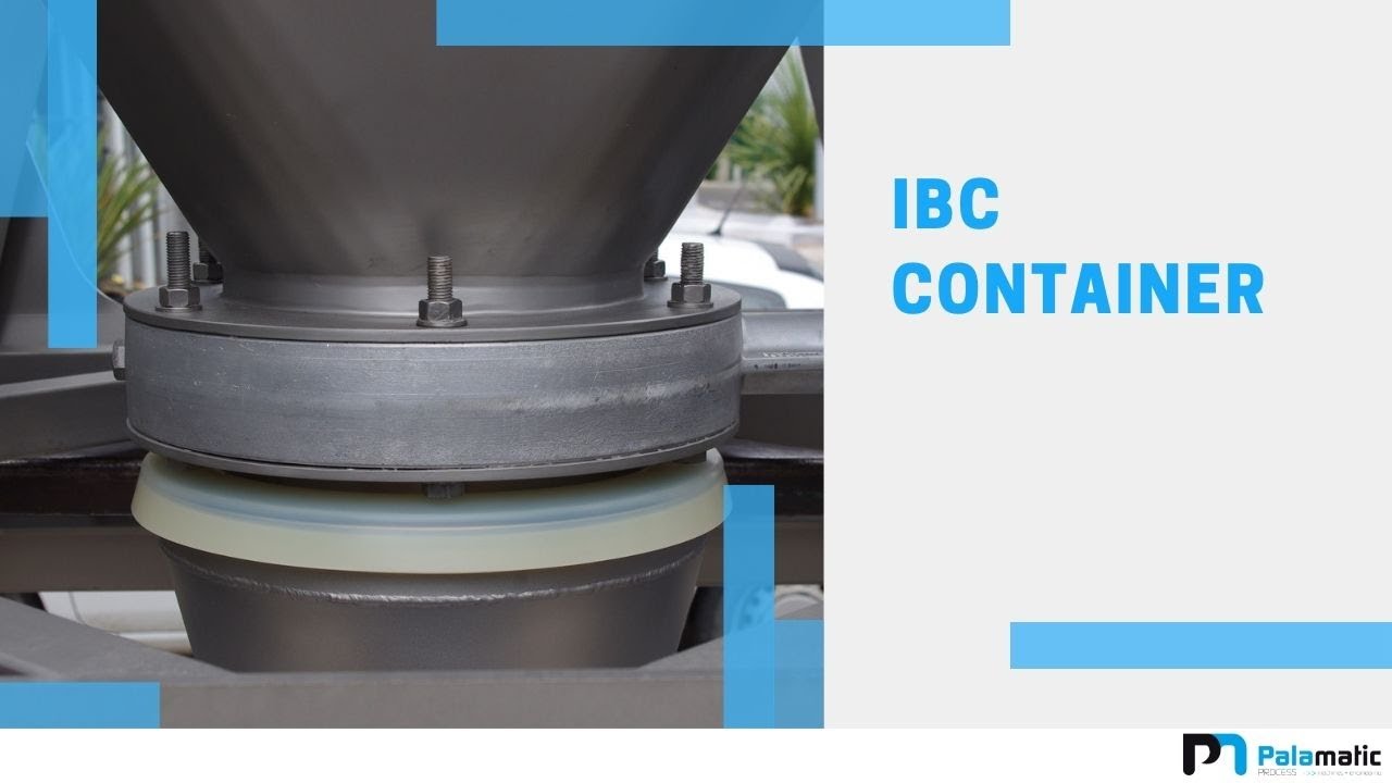 Steel or stainless steel IBC storage container | Palamatic Process Inc.