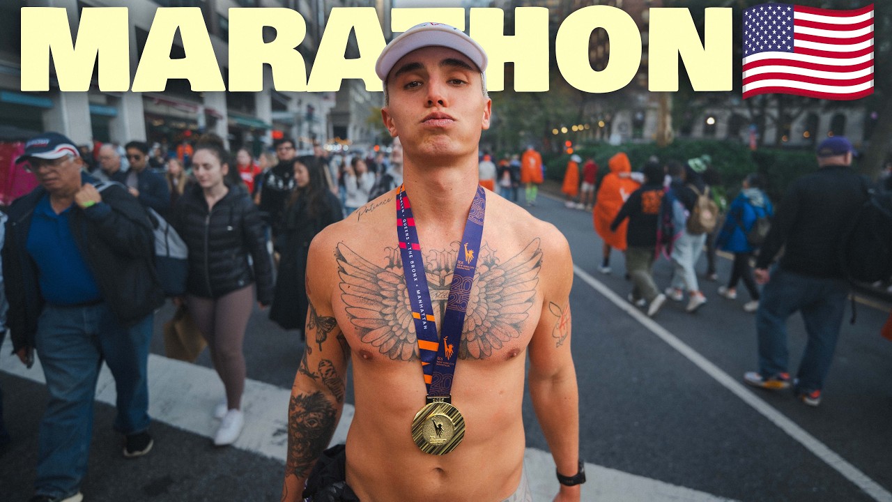 POV: Běžel jsem Marathon v New Yorku 🇺🇸 42 kilometrů