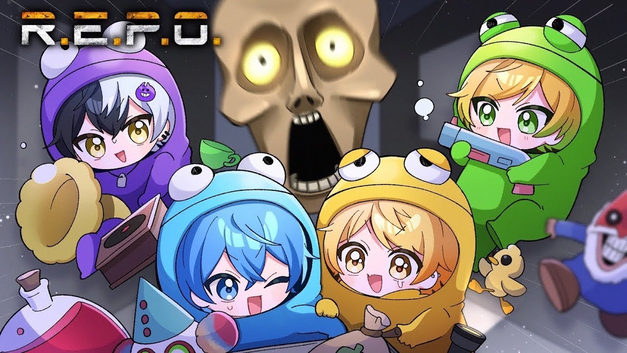 BNKで海外で話題の「R.E.P.O.」やったら怖いはずなのに面白すぎた！！WWWすとぷり ころんくん