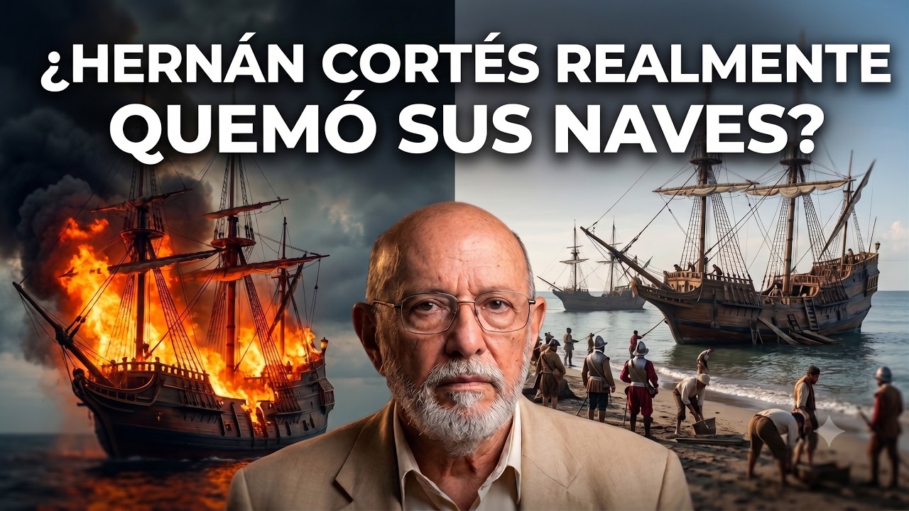 Conferencia: ¿Hernán Cortés realmente quemó sus naves? A cargo del Dr. Eduardo Matos Moctezuma.