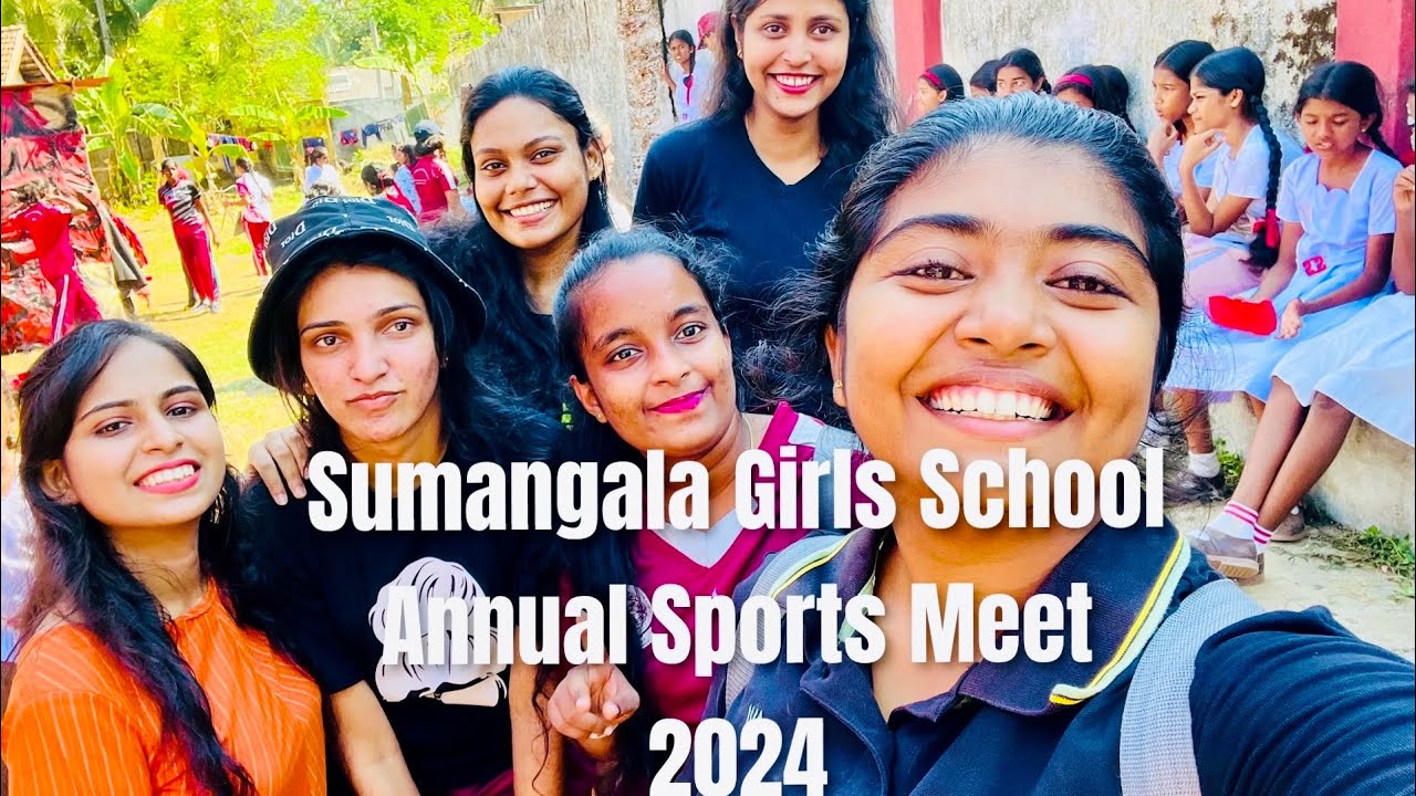 Sri Sumangala Girls School in Panadura | Annual Sports Meet ♥️🏃🏻‍♀️🤼‍♀️