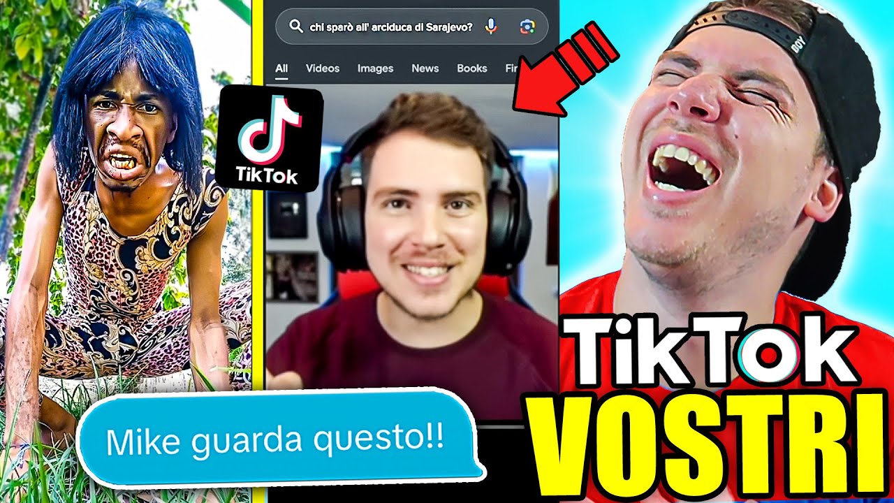 REAZIONE AI TIKTOK SCELTI DA VOI... *Cringe INCREDIBILE*