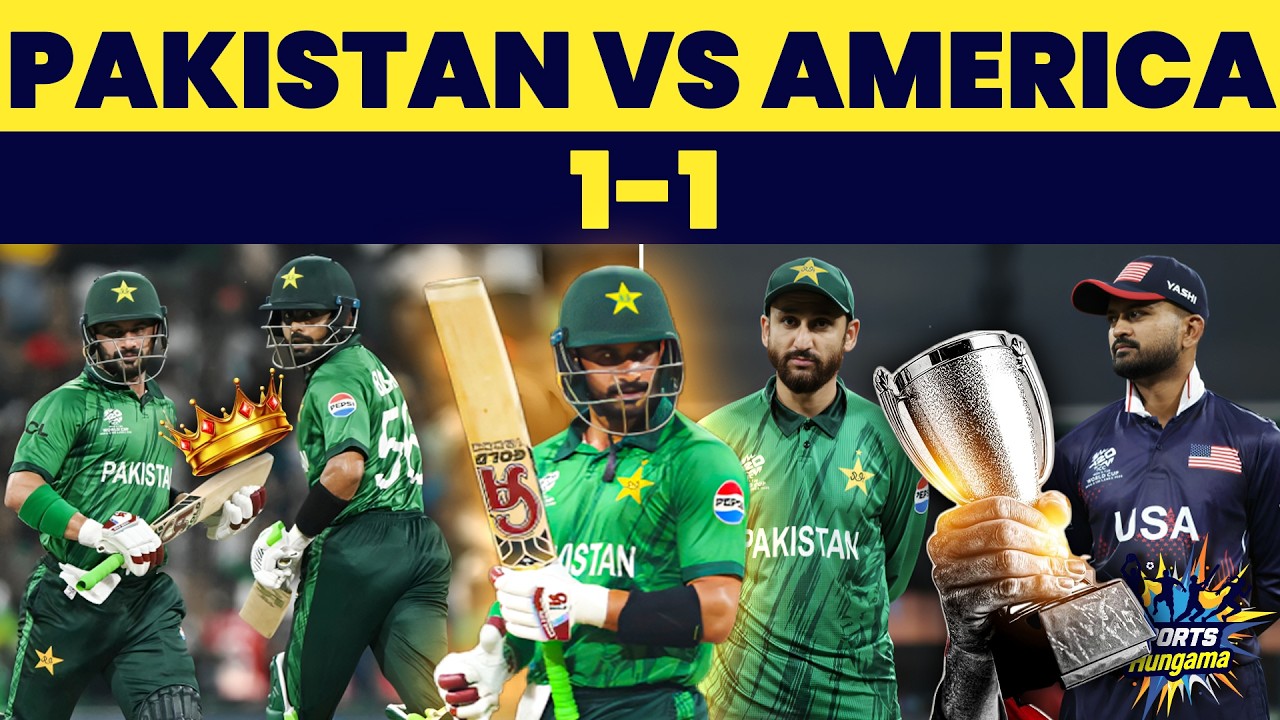 🔴 T20 World Cup 2026: Pakistan Defeats USA | Revenge for 2024 Loss | Sports Hungama with 24 Plus
