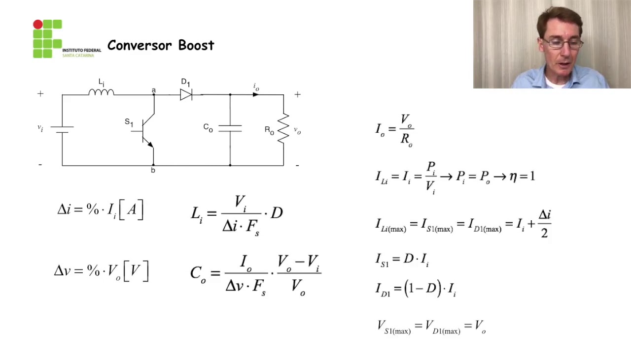 Obj. 04b – Conversores cc-cc: Conversores Boost, Buck-Boost e Flyback