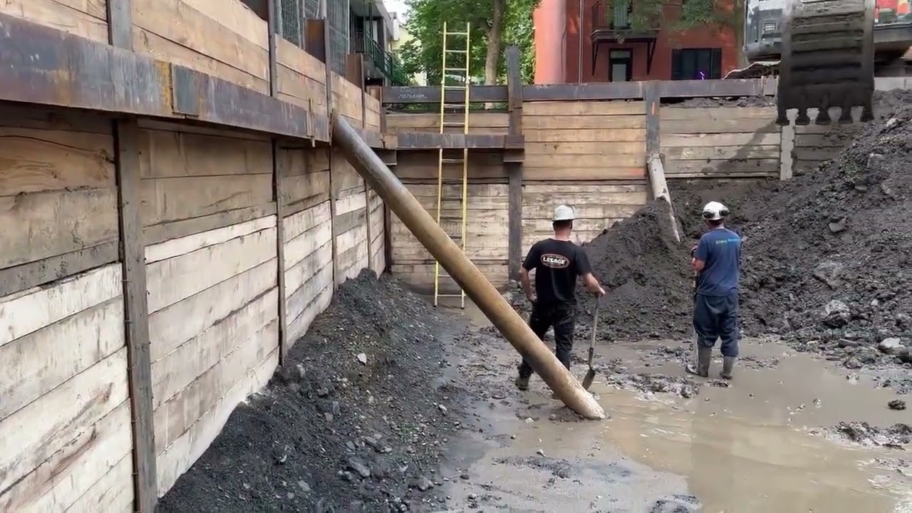 Conception d'un mur berlinois à Montréal