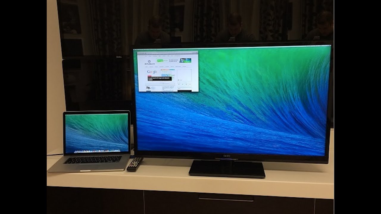 Seiki 4k TV Unboxing & First look with Retina MacBook Pro at 3840 x 2160