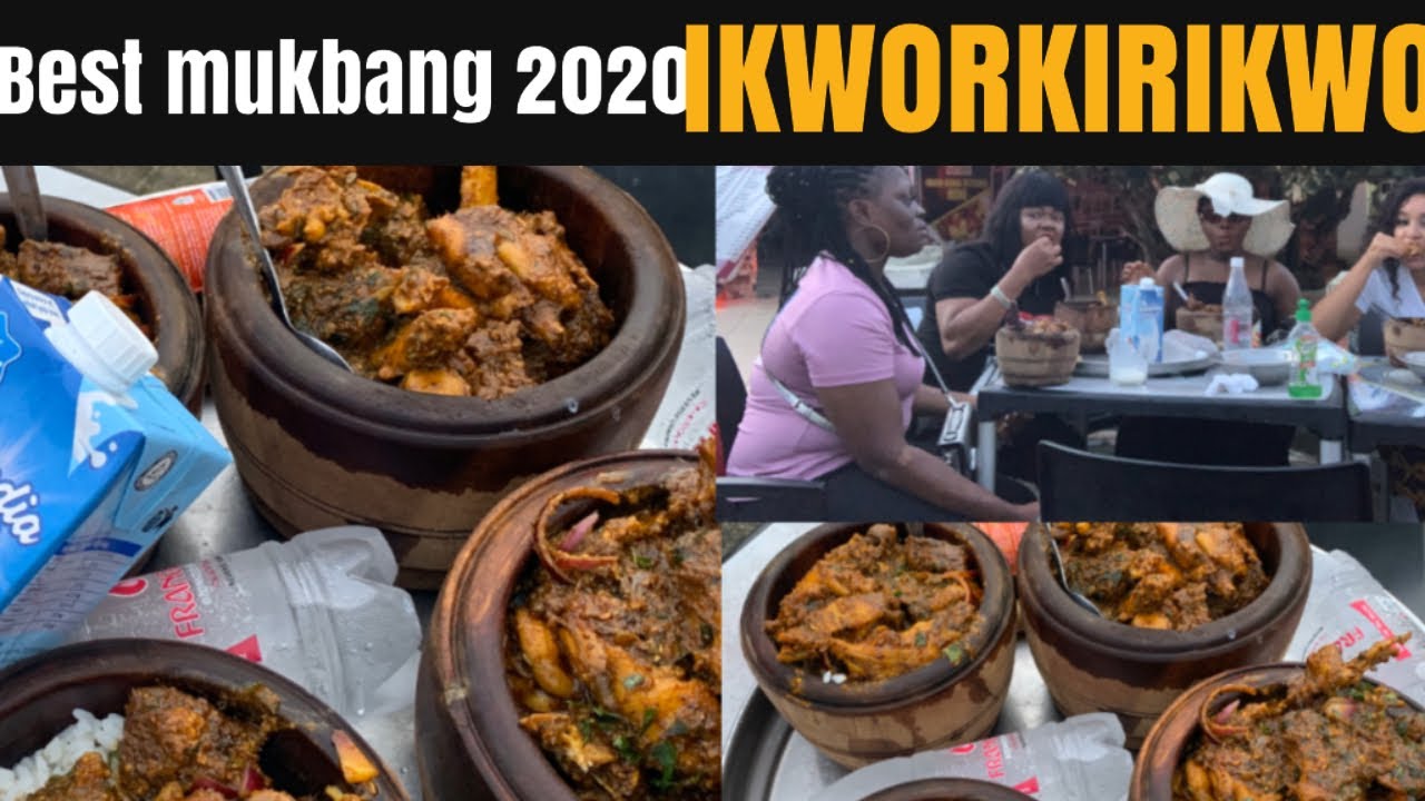 PORTHARCOURT YOUTUBER VS OWERRI YOUTUBERS| LOCAL NIGERIAN FOOD MUKBANG WITH 