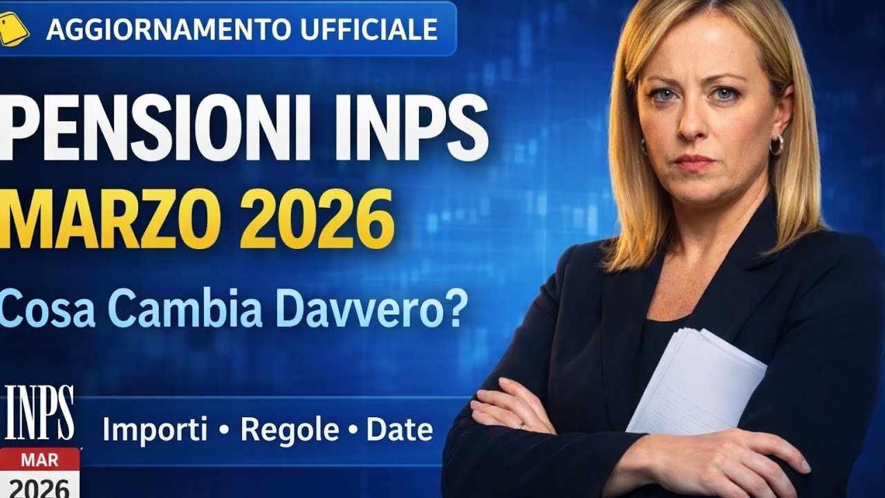 3 Minuti Fa 🚨 Pensionati INPS, Siete Preparati? 3 Novità Urgenti da Marzo 2026!