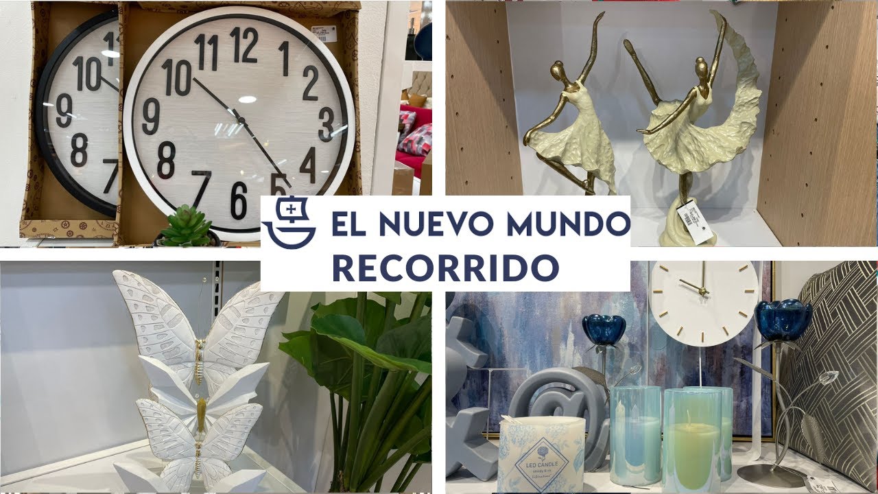 DECORA TU HOGAR CON NUEVO MUNDO/ HERMOSAS DECORACIONES