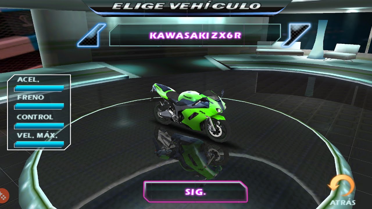 Asphalt 5 (Kawasaki XZ6R) San Francisco