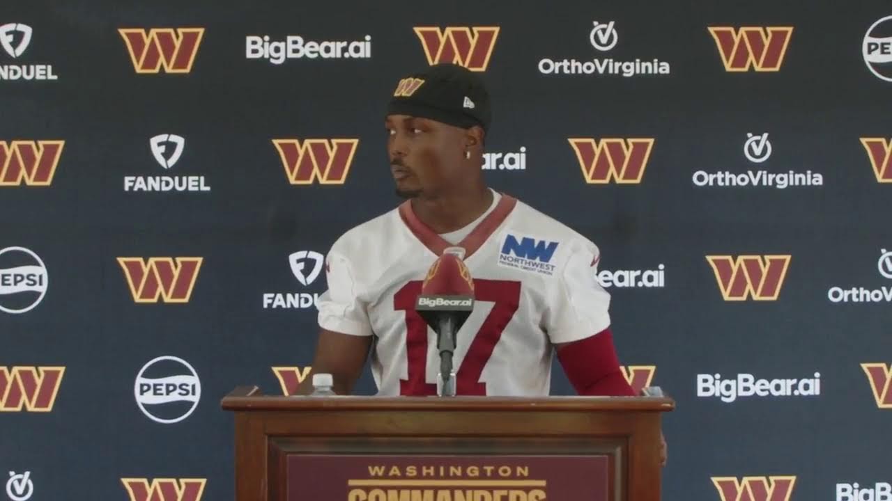 LIVE: WR Terry McLaurin Speaks To The Media After Day 2 Of Training Camp | Washington Commanders