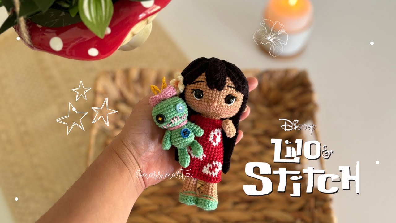 Lilo Amigurumi 🌺 Tutorial paso a paso 🌸