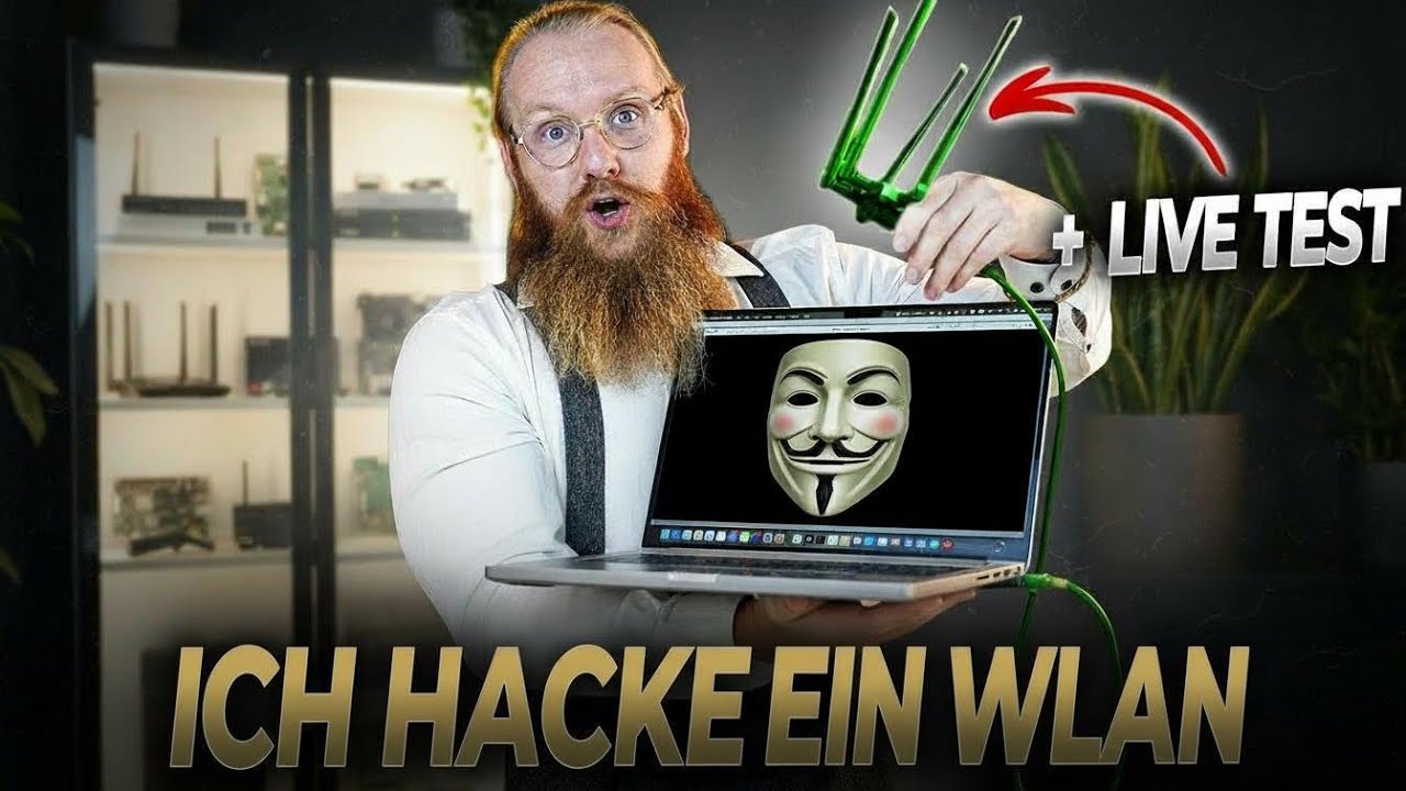 So lange dauert es, dein WLAN zu hacken – Live-Experiment 