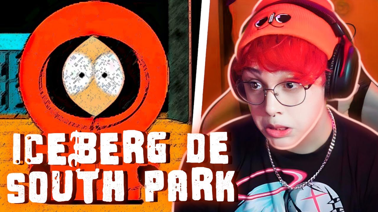 SCOTT REAGINDO AO ICEBERG DE SOUTH PARK