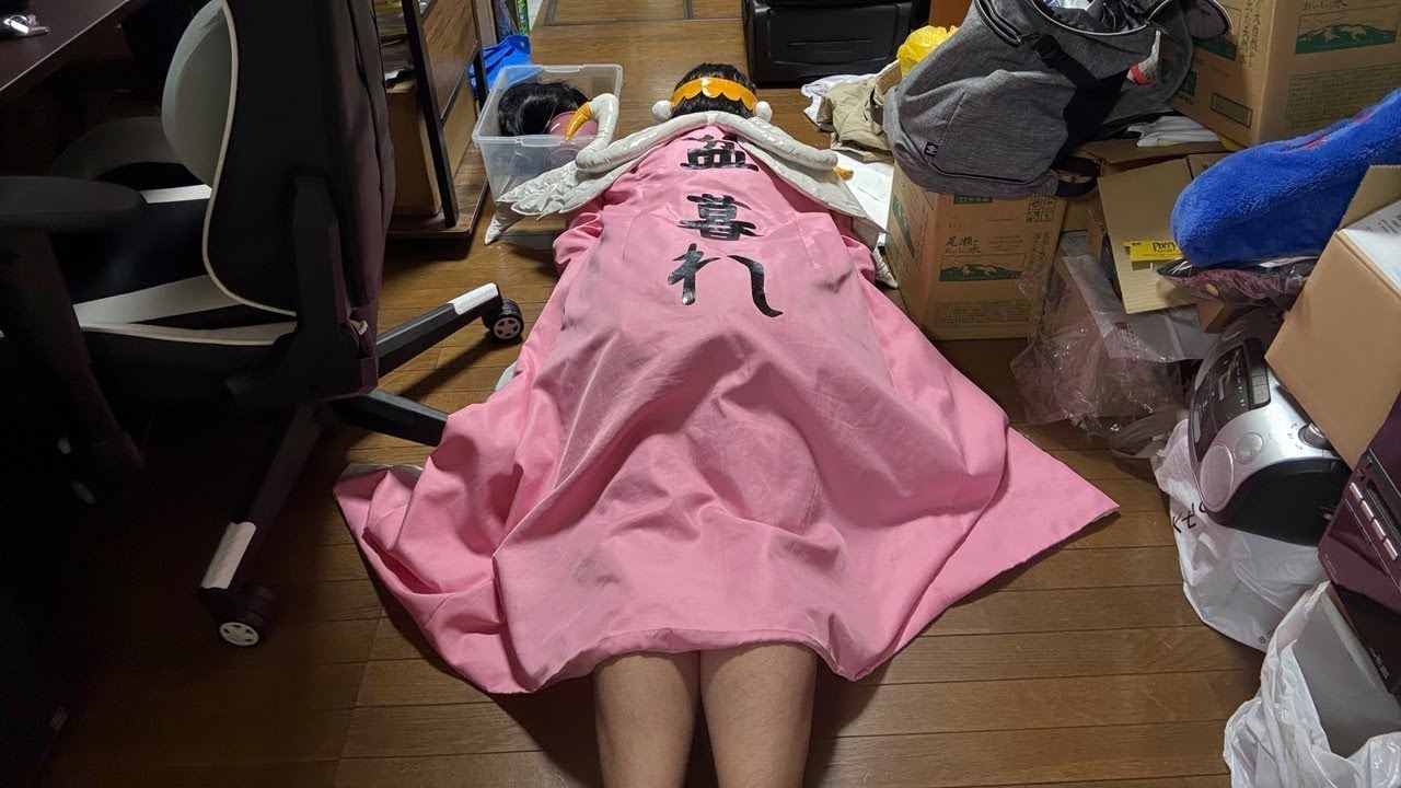 初CPAPイタズラ寝配信♡ワラ