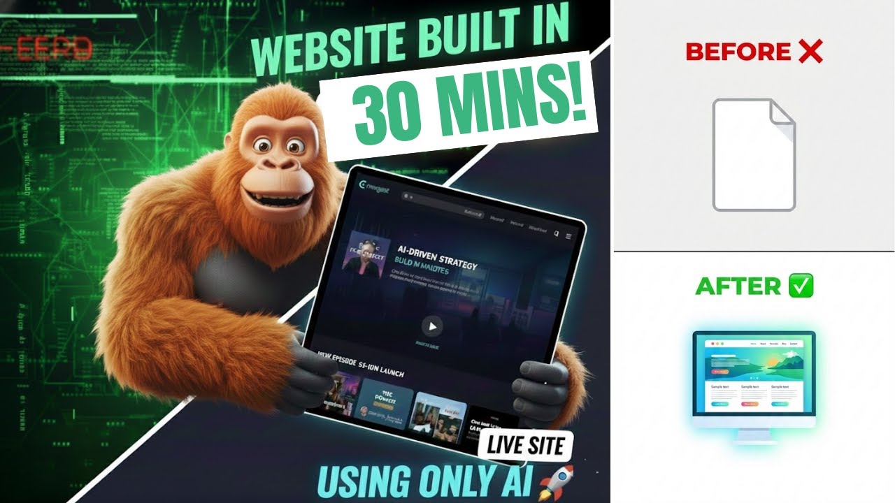 We Built a Full-Stack Podcast Site in 30 Minutes Using Only AI