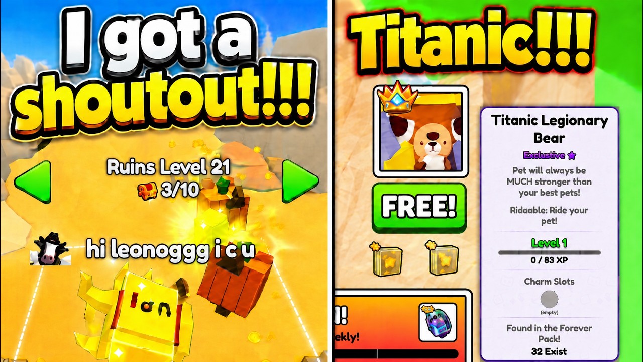 Меня отметил Владелец... И я получил Титаника за ??? Робуксов (Ивент TAP HEROES) 🤯🔥