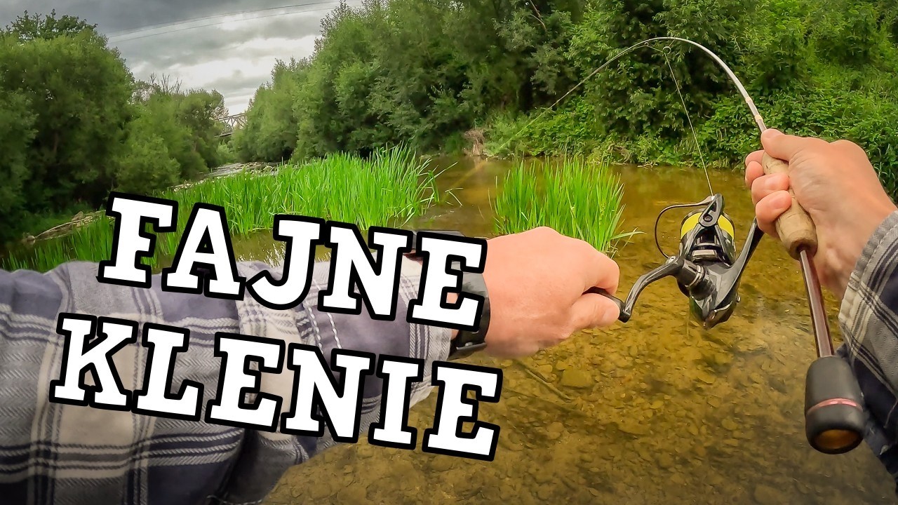 KLENIE z górskiej rzeki 👌 spinning ultralight – przynęty hand-made