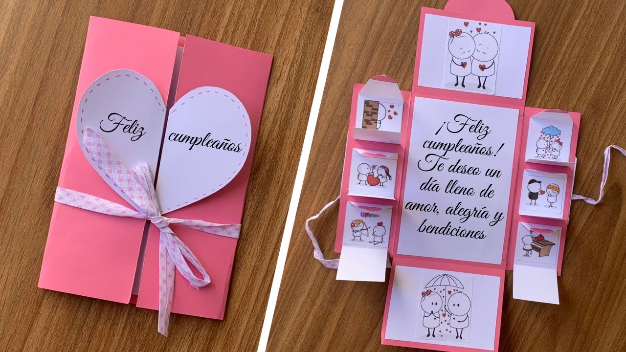 Cómo Hacer una Tarjeta de Cumpleaños Interactiva - ¡Fácil y Original!