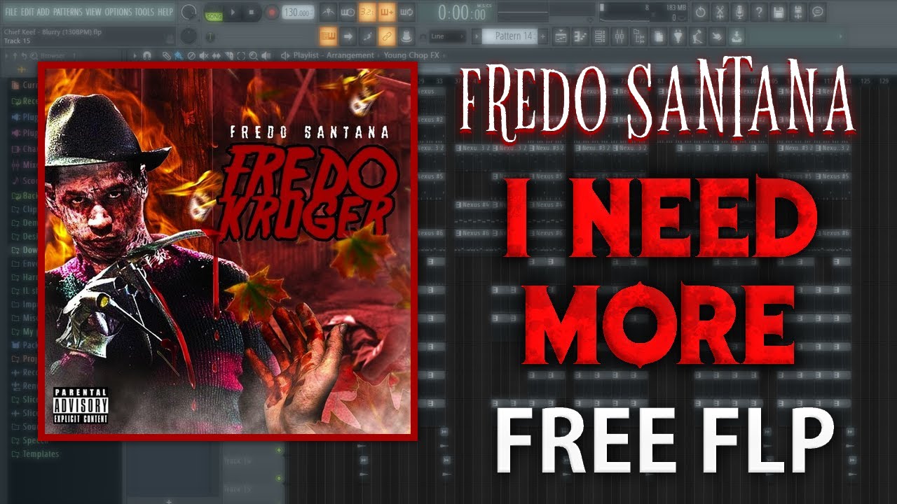 Fredo Santana - I Need More (INSTRUMENTAL + FLP)