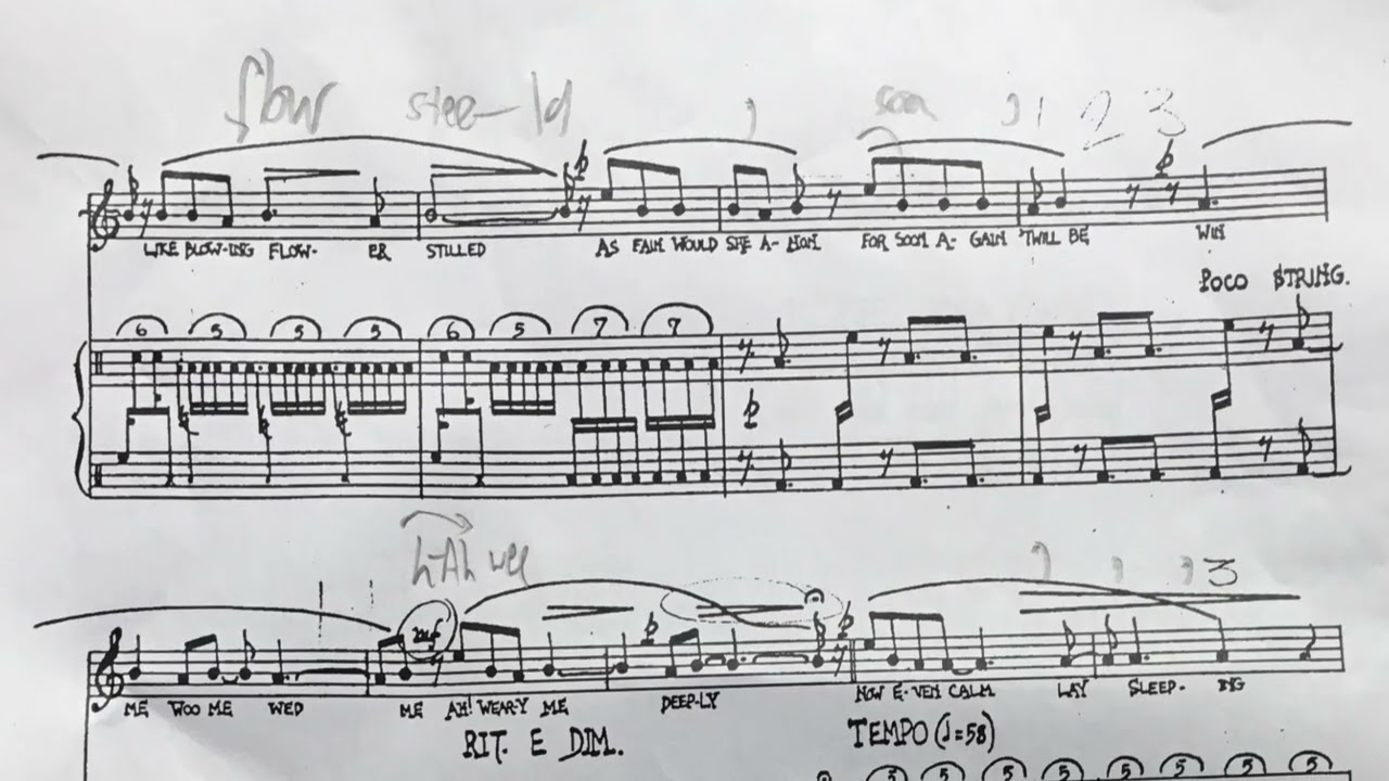 John Cage. The Wonderful Widow of Eighteen Springs. Performed by James Clapperton. #avantgarde