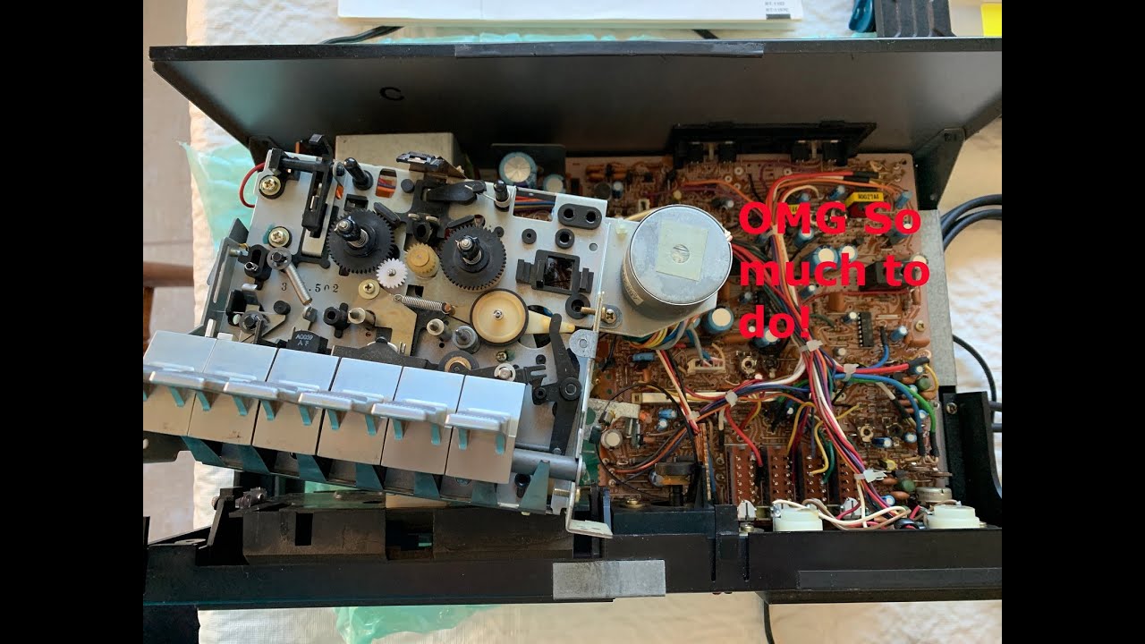 NASA Stories & Fixing Sharp Cassette Deck RT-1157 S3ep3