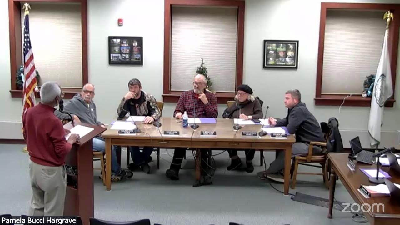 Town Board Meeting December 29, 2025