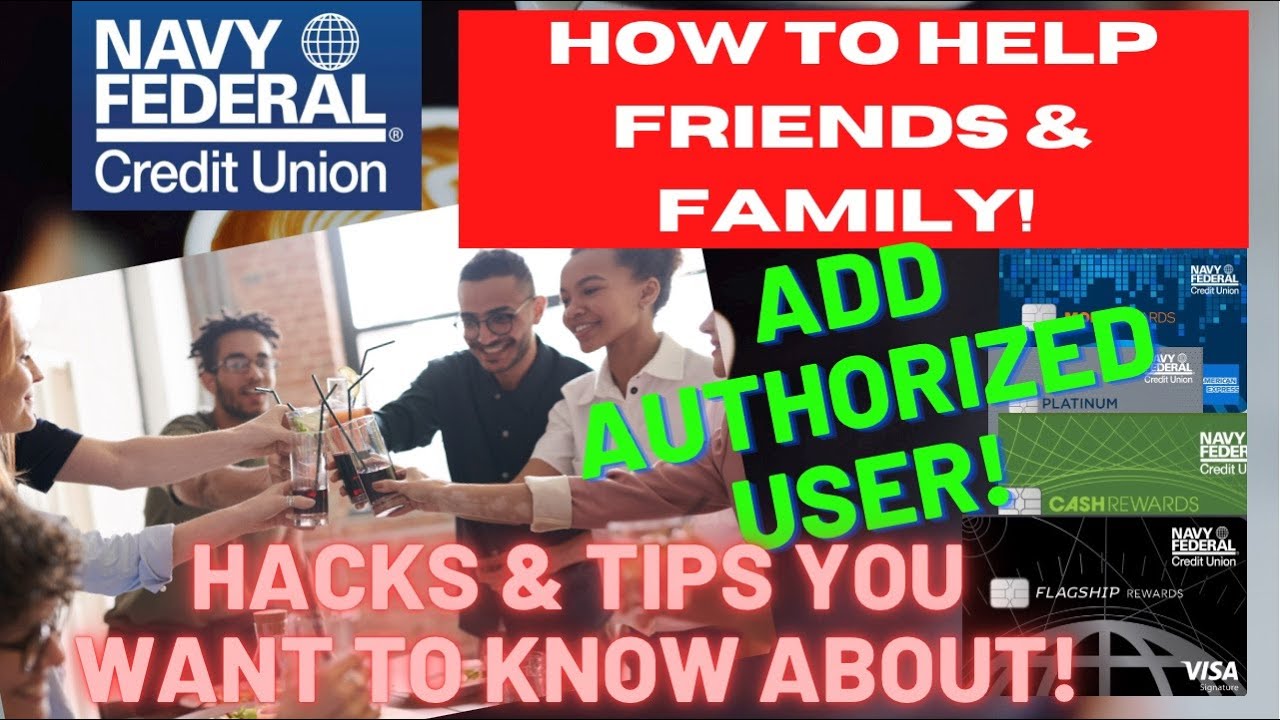 Navy Federal Authorized User Tips, & Hacks you need to know! #NFCU #creditcards #buildcredit #credit