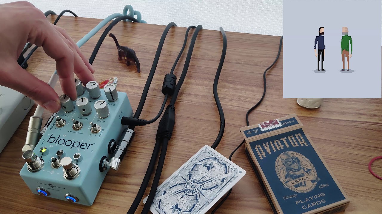 Just Walk (Ambient music) - Yamaha reface cp loop blooper by chase bliss audio