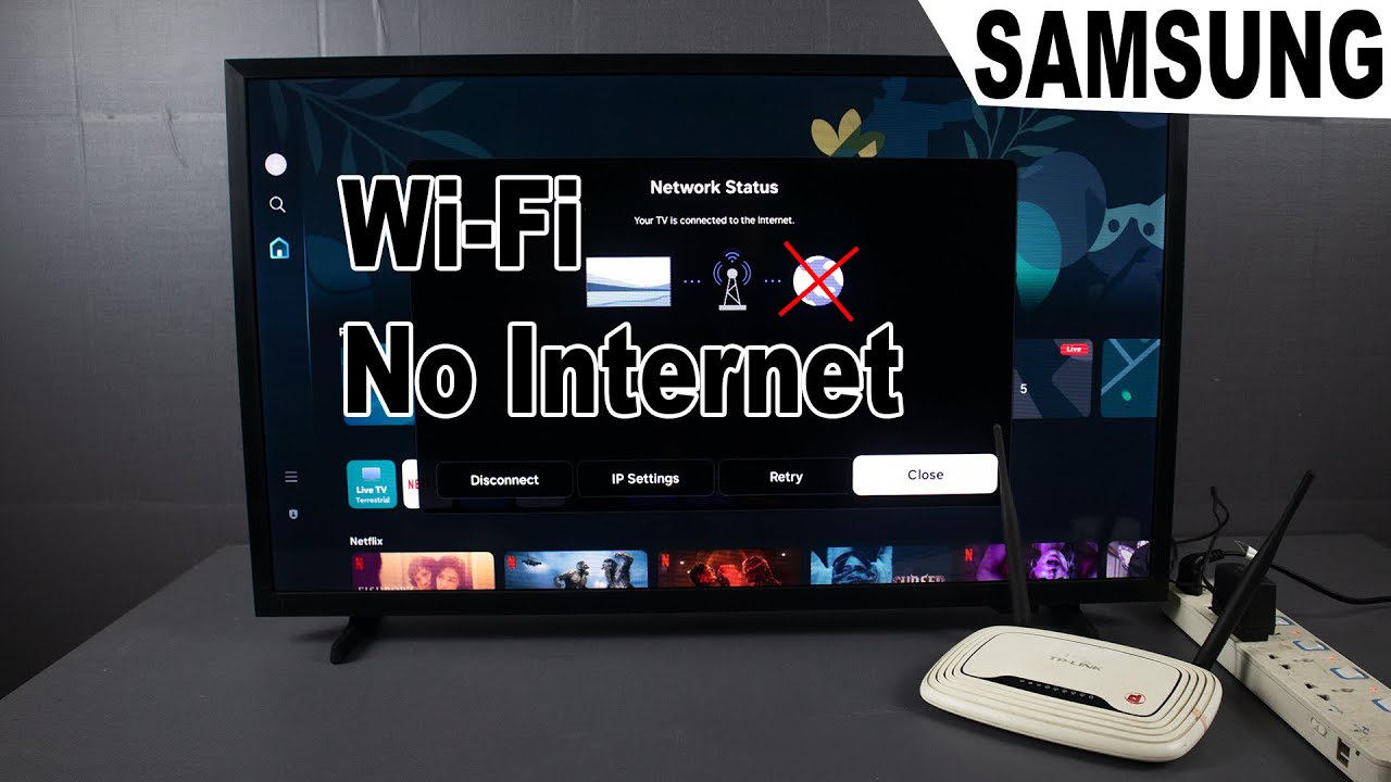 Как исправить проблему с подключением Wi-Fi к смарт-телевизору Samsung, но отсутствием интернета