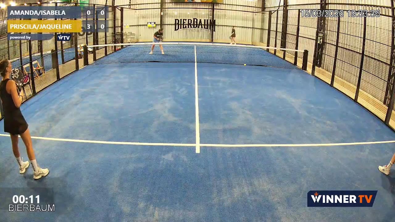 Quadra Bierbaum - Padel Treze Tílias - Torneio Construtílias - Domingo - parte 1/2
