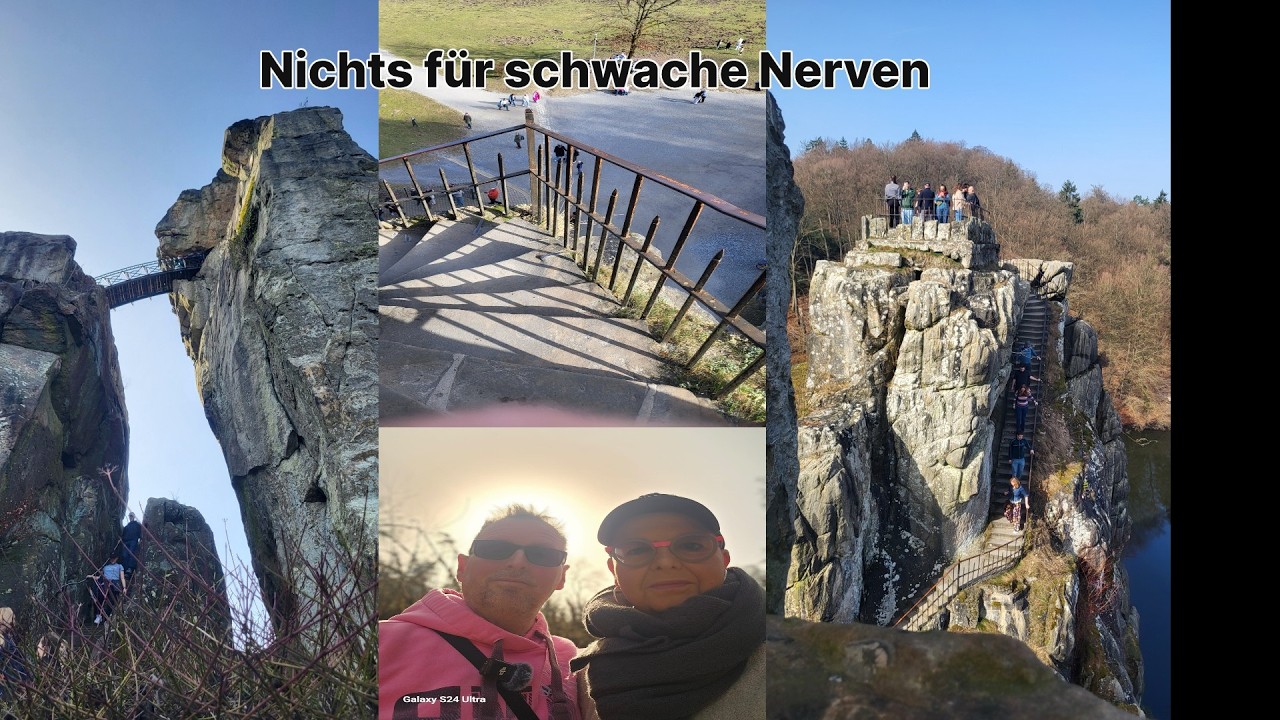 Ich hatte Angst…  Die Externsteine sind EXTREM hoch! | Camperschnecken