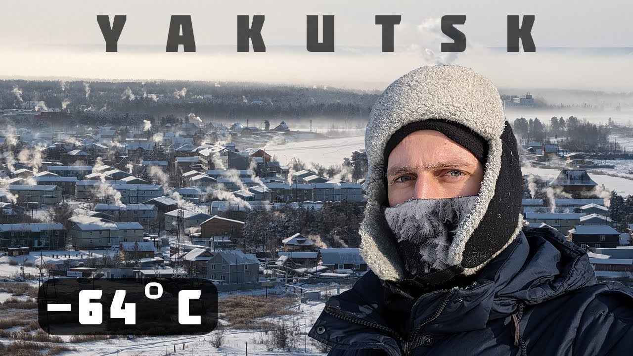 Exploring Yakutsk - The Coldest City on Earth 🇷🇺
