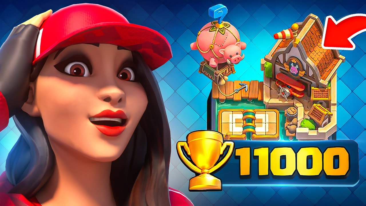 Je RUSH 11.000 TROPHÉES sur CLASH ROYALE 🏆 (nouvelle saison)