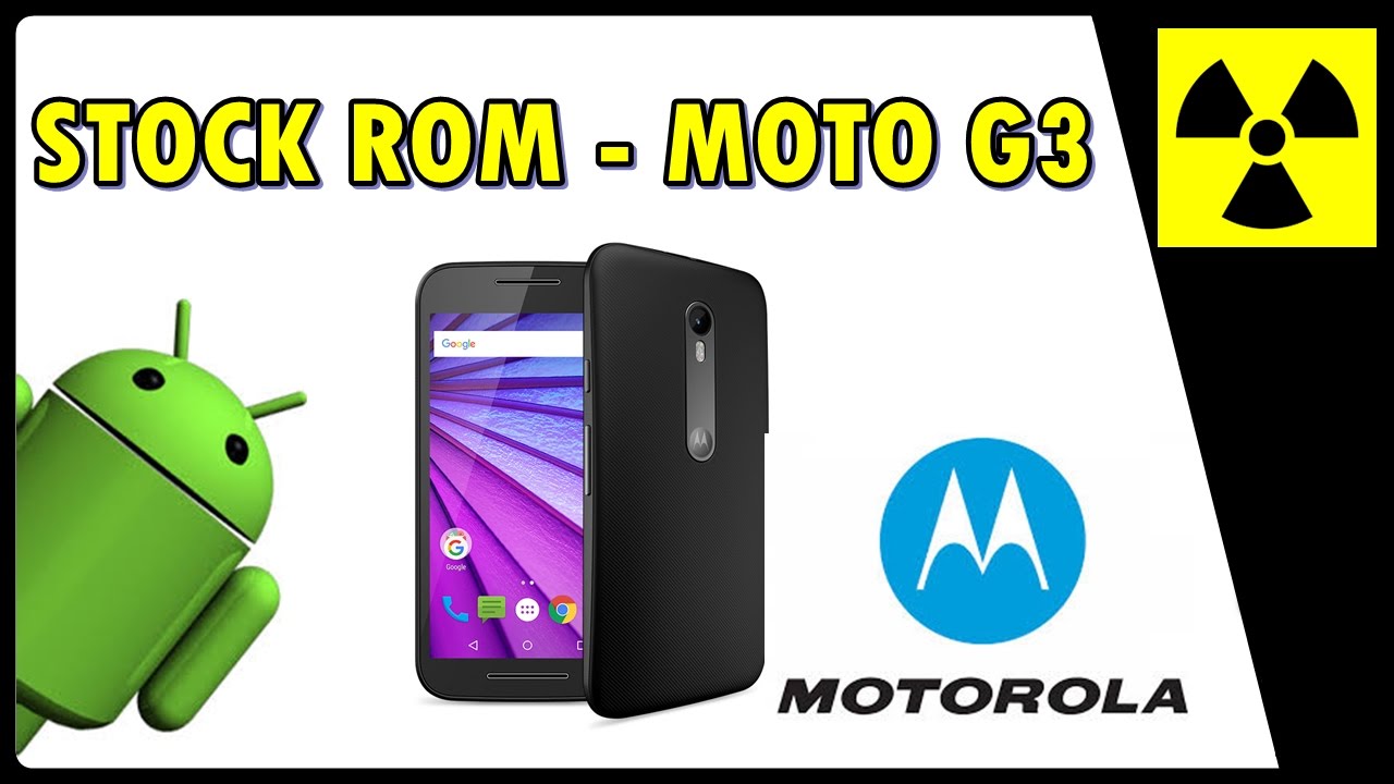 Como INSTALAR a ROM original de fábrica STOCK ROM || Moto G3 XT1543