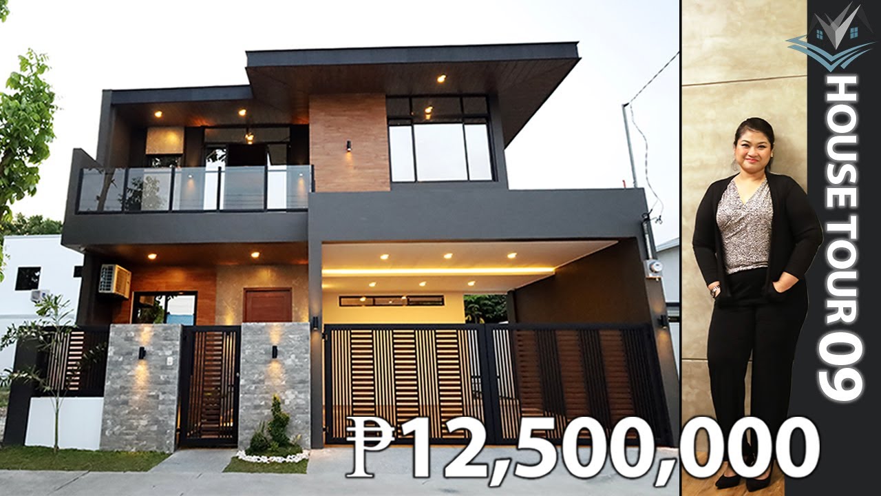 HOUSE TOUR 09 | Inside a Brand New Modern Asian Industrial House in Angeles City