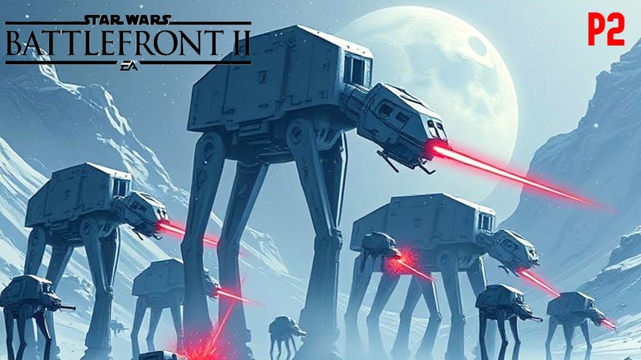 Destroying AT-AT Walker in STAR WARS Battlefront 2 Campaign | P-2